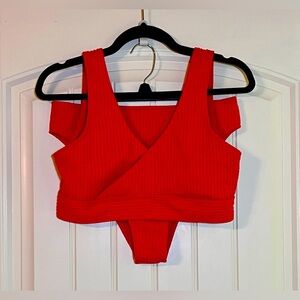 SHEIN swimsuit in red